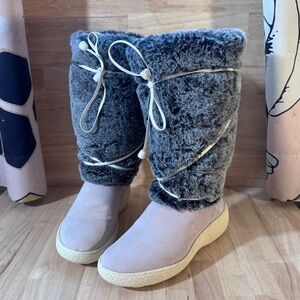 Oscar Sport fur boots Italian NWT size 38 US 7.5